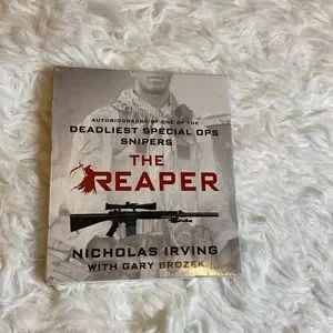 Book: "The Reaper" Autobiography Of A Special Ops Sniper - Used Good Condition